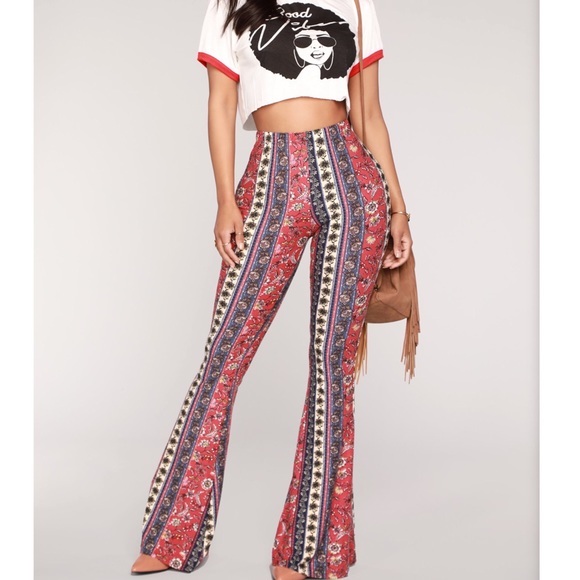 Fashion Nova Pants - Fashion Nova | Dreamer Flare Pants